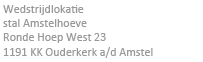 Wedstrijdlokatie